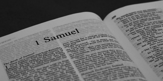 1 Samuel Bible page