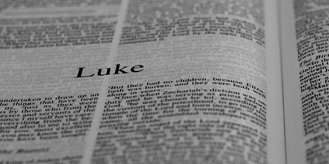 Luke Bible page