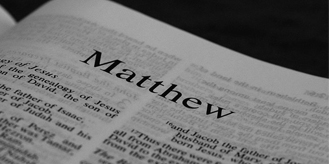Matthew Bible page